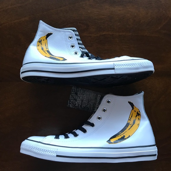 Converse Other - Brand new converse Andy Warhol banana size 8.0